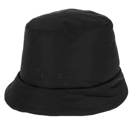 OFF-WHITE BUCKET HAT BLACK